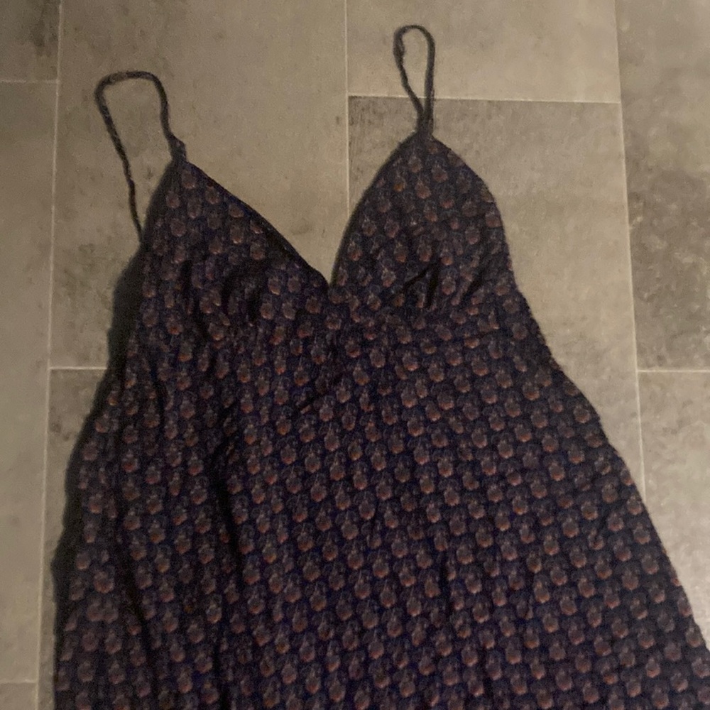 Forever Elegant Blue and Yellow Maxi Dress - Picture 9 of 16
